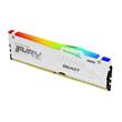 KINGSTON 16GB 6000MT/s DDR5 CL40 DIMM FURY Beast White RGB XMP