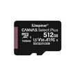 KINGSTON 1TB microSDXC CANVAS Plus Memory Card 150MB/s Read, UHS-I Speed Class, U3, V30, A1 - bez adaptéru