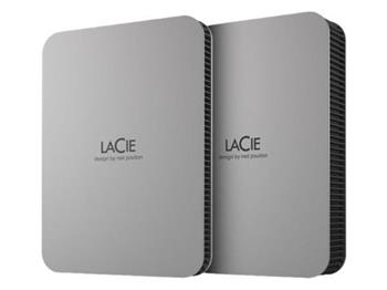 LACIE External Portable Hardrive 4TB USB 3.2 Gen 1 up to 5Gb/s USB-C, Space grey