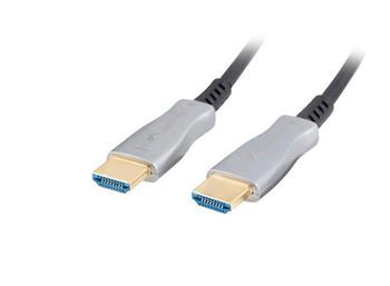 LANBERG KABEL HDMI M/M V2.0 50M OPTICKÝ ČERNÝ AOC