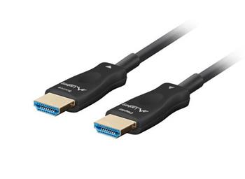LANBERG KABEL HDMI M/M V2.1 20M OPTICKÝ ČERNÝ AOC