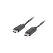 LANBERG KABEL USB-C M/M 2.0 1M ČERNÝ