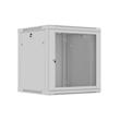LANBERG NÁSTĚNNÁ INSTALAČNÍ SKŘÍŇ 19" 12U 600X600 ŠEDÉ PERFOROVANÉ DVEŘE (PLOCHÉ BALENÍ)