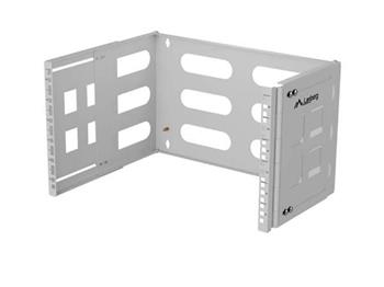 LANBERG NÁSTĚNNÝ 19" 6U RACK 497X400/240 ŠEDÝ