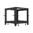 LANBERG OTEVŘENÝ RACK 9U 19" 600X600-1100 NASTAVITELNÝ ČERNÝ