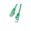 LANBERG Patch kabel CAT.6 FTP 1.5M zelený Fluke Passed