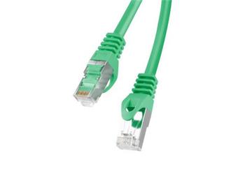 LANBERG Patch kabel CAT.6 FTP 1M zelený Fluke Passed
