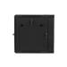 LANBERG RACK CABINET 19” DOUBLE-SECTION WALL-MOUNT 12U/600X600 (FLAT PACK) BLACK