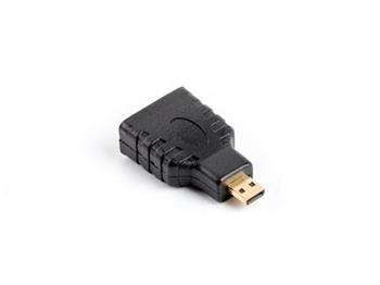 LANBERG redukce HDMI (F) na HDMI MICRO (M), černý
