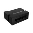 LANBERG SWITCH DIN-FE4-AT-30W 1XIN 3X OUT 100MB POE EXTENDER FAST ETHERNET DIN RAIL AT 30W