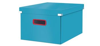 LEITZ Univerzální krabice Click&Store COSY, velikost M (A4), klidná modrá