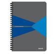 Leitz zápisník Office A5 čtverečkovaný, drátěná vazba, PP desky