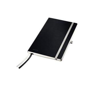LEITZ Zápisník STYLE A5, měkké desky, čistý, saténově černá