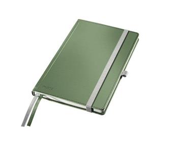 LEITZ Zápisník STYLE A5, tvrdé desky, čtverečkovaný, zelenkavá