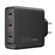 Lenovo CONS Multi-port USB-C 100W GaN Charger = napájecí adaptér s 3x UBS-C v černé barvě