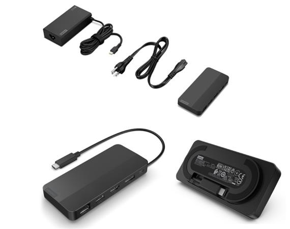 Lenovo USB-C Dual Display Travel Dock 65W - EU