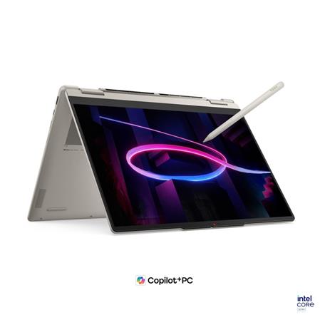 Lenovo YOGA 7 2-in-1 Ultra7 355/AI/32GB/1TB SSD/14"/2,8K/OLED/Touch/120Hz/až 1100nitů/Pero/3r OnSite/WIN11 PRO/béžová
