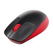 Logitech myš Wireless Mouse M190 - optická, 3 tlačítka, 1000dpi, červená