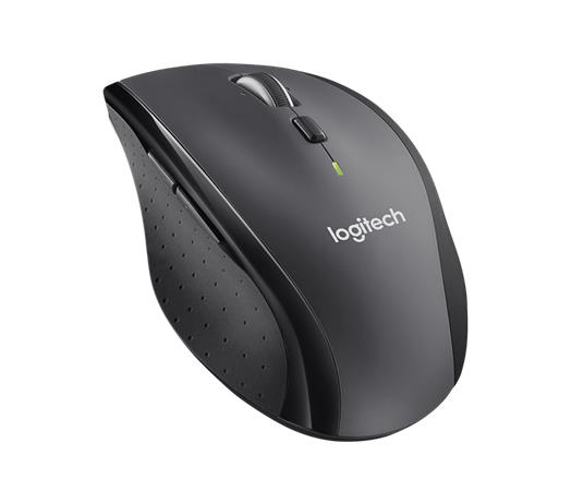 Logitech myš Wireless Mouse M705 Marathon, laserová,unifying, 7 tlačítek,1000dpi, černá/šedá