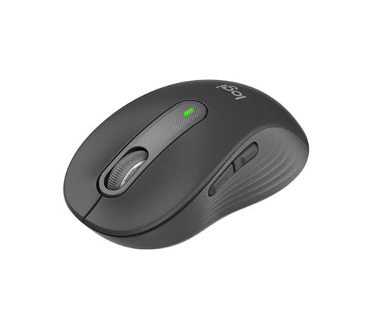 Logitech Signature M650 Large,for Business Mouse optical 5 buttons wireless Bluetooth 2.4 GHz Bolt USB receiver graphite