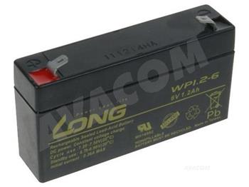 Long Baterie 6V 1,2Ah olověný akumulátor F1
