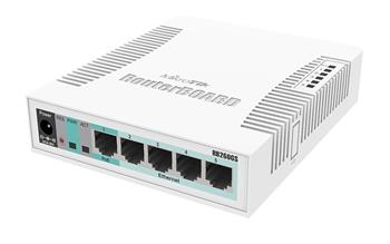 MikroTik Cloud Smart Switch CSS106-5G-1S (RB260GS), SwOS