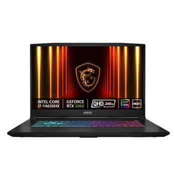 MSI Katana 17 HX B14WFK-078CZ/i7-14650HX/32GB/1TB SSD/RTX 5060, 8GB/17,3"QHD IPS