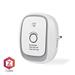 Nedis ZBDG11CWT - Detektor Plynu SmartLife | Zigbee 3.0 | Síťové napájení | Android™ / IOS | 75 dB | Bílá
