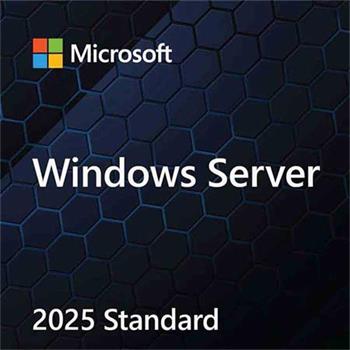 OEM Windows Server Standard 2025 64bit CZ 1pk DVD 16 Core + 5 Device CAL + zdarma 5 Device CAL