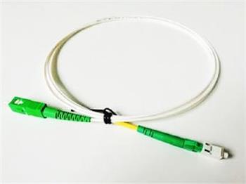 OPTIX SC/APC-LC/APC FLEXI optický patch cord G.657B3 2mm 10m bílý simplex