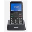 Panasonic KX-TU155EXBN mobilní telefon pro seniory -barevný displej 2,3", fotoaparát, microSD/microSDHC, USB, černý