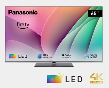 Panasonic TV-65W80AEZ Smart Fire TV, 164cm, 4K, LED, HDR10+, DVB-T2/S2/C