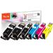 PEACH kompatibilní cartridge Canon CLI-526 MultiPack Plus, 2xbk, pbk, c, m, y