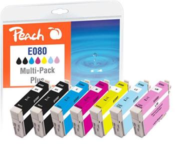 PEACH kompatibilní cartridge Epson T0807 MultiPack Plus