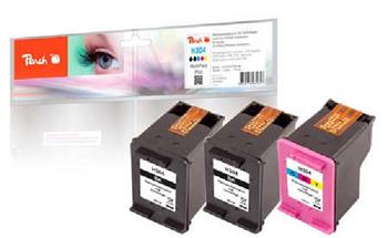 PEACH kompatibilní cartridge HP No 304 MultiPack Plus, 2 x black, 1 x color