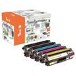 PEACH kompatibilní toner Brother TN-421 MultiPack Plus 2bk, c, m, y