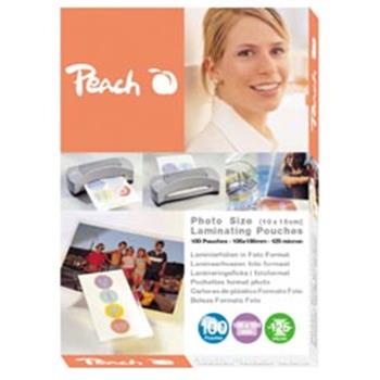 PEACH laminovací folie 10x15 cm Laminating Pouch Photosize, 125mic, 100ks