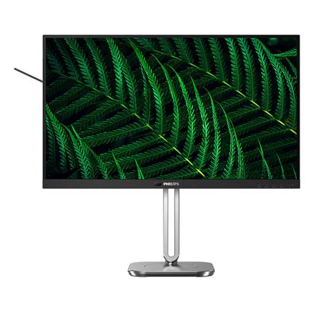 Philips LCD 27B2G5601 27" IPS/2560x1440@100Hz/4ms/350cd/HDMI/DP/4xUSB/USB-C dock/RJ45/Repro/Pivot/HAS/VESA