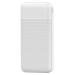 PLATINET POWER BANK 20000mAh Polymer ABS Texture White