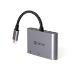 PLATINET USB-C 3.2 GEN2 10GB/S HUB 3IN1 HDMI 4K USB-C PD 100W USB-A3.2 ALU