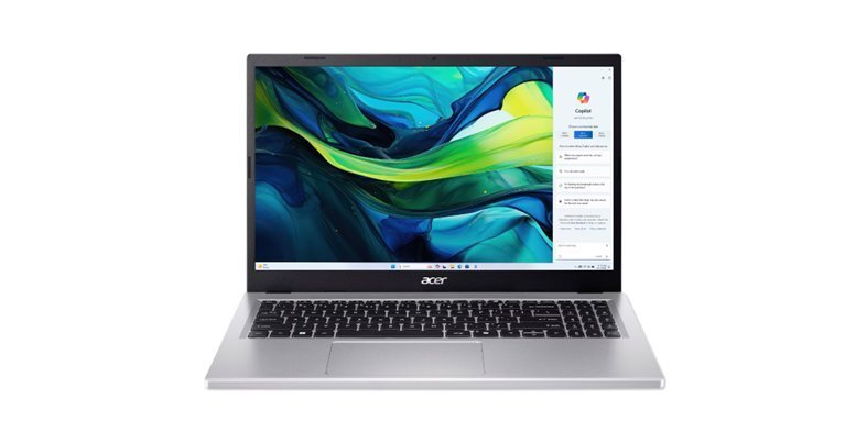 Poškozené krabice Acer Aspire Go 15 (AG15-41P-R3CW) Ryzen 5 7535HS/16G/1TB SSD/15,6" FHD IPS/W11 Home stříbrná