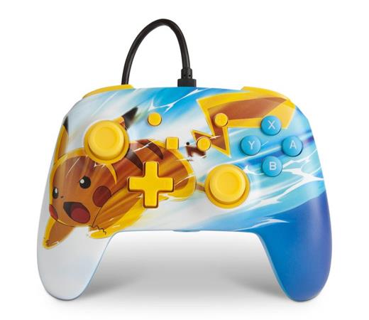 PowerA Enhanced Wired Controller for Nintendo Switch - Pokémon: Pikachu Charge