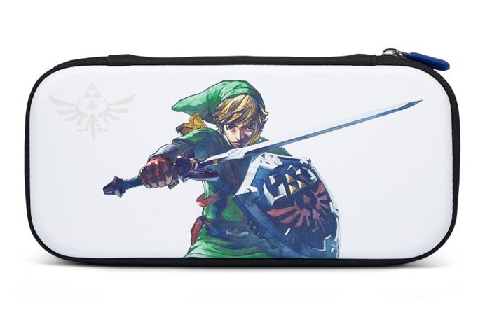 PowerA Slim Case for Nintendo Switch - OLED Model, Nintendo Switch or Nintendo Switch Lite - Master Sword Defense