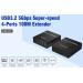 PremiumCord 4-port USB 3.0 extender po Cat5/Cat5e/Cat6 do 100m