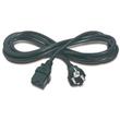 PremiumCord Kabel síťový k počítači 230V 16A 3m IEC 320 C19 konektor