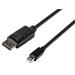 PremiumCord Mini DisplayPort - DisplayPort 1.2 přípojný kabel M/M 2m