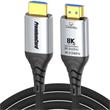 PremiumCord Ultra High Speed HDMI 2.1 optický fiber kabel 8K@60Hz,zlacené 25m
