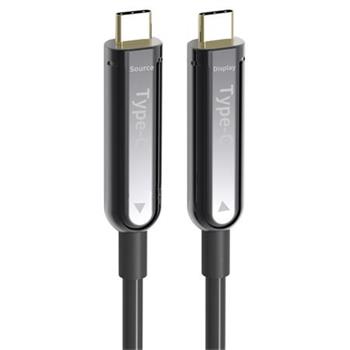 PremiumCord USB-C optický fiber video AOC kabel rozlišení 4K@60Hz 1080p délka:15m