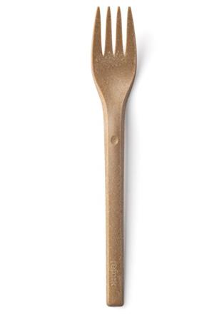 REFORK - Vidlička z přírodního materiálu, natural, 25ks