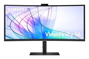 Samsung LED LCD Monitor 34" Samsung ViewFinity S65VC - prohnutý,VA,3440x1440,5ms,100Hz,HDMI,DisplayPort,USB3